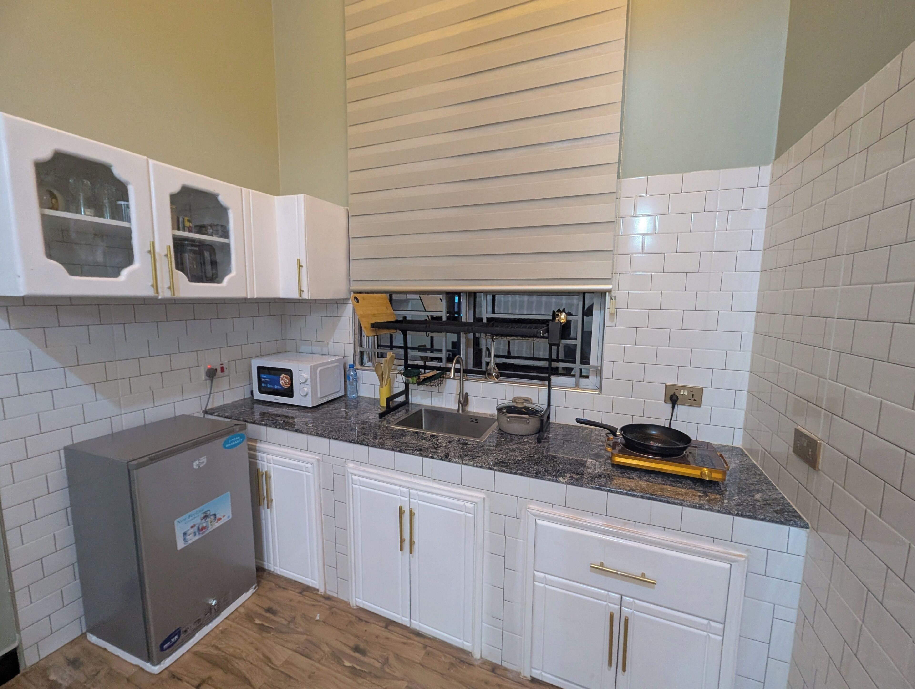 Deluxe-enkeltværelse - udsigt til have | Privat køkken