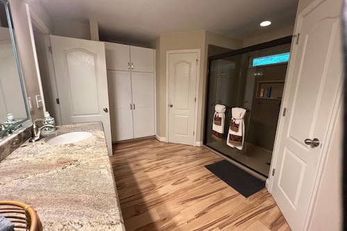 Private Saltwater Pool • Spacious 4BR Retreat • Fire Pit • Sunroom Swing Bed