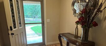 Private Saltwater Pool • Spacious 4BR Retreat • Fire Pit • Sunroom Swing Bed