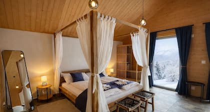 Modern SPA Chalet • AC • Alps & Lake View Terrace • BBQ • near Interlaken