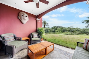 Terrace/patio - Reserva Conchal Escape With Golf Course Views (Cabo Velas)