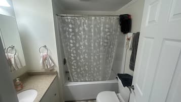 Towels, soap, toilet paper