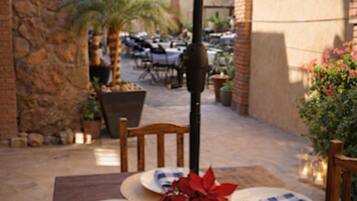 Opções para refeição ao ar livre