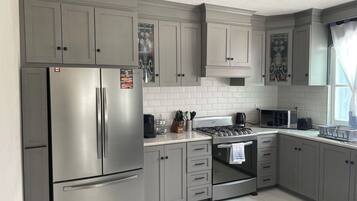 Microwave, oven, stovetop