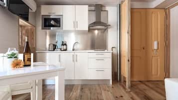 Studio, balcon, vue ville | Cuisine privée