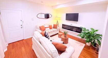 Newly renovated 3-bedroom/2-bath apartment with central AC/heat