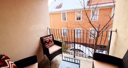 Newly renovated 3-bedroom/2-bath apartment with central AC/heat