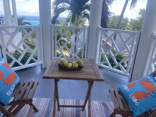 Cozy 1-bedroom condo in peaceful Ocho Rios with stunning ocean views
