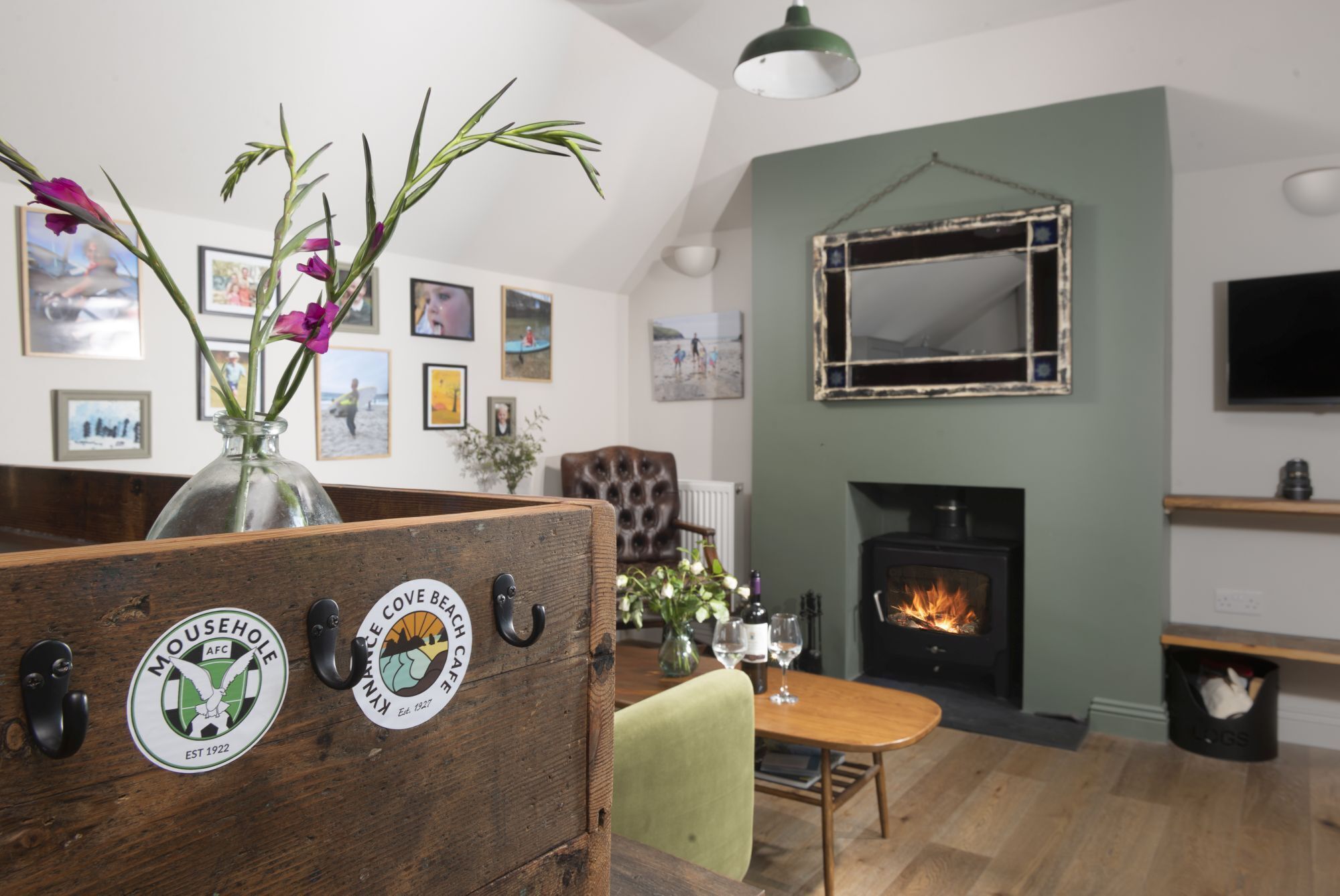 St Clements Cottage - Free Wifi - Outdoor Kitchen And Shower - Wood Burner - Mousehole