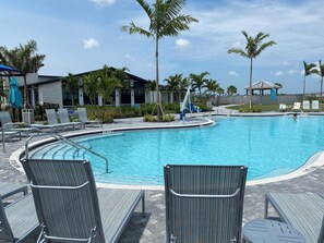 Pool - Golf upscale resort! Pools, tennis, gym, tiki bar +. 2/2 Wellen Park Venice, Fl (Venice)