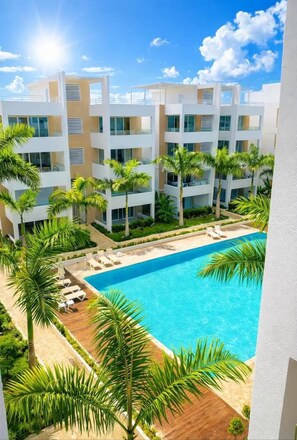 Pool - Spectacular apartment with pool just 5 min from the beach. (Bayahíbe)