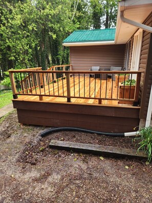 Terrace/patio - The Hammer Cottage (Inverhuron)