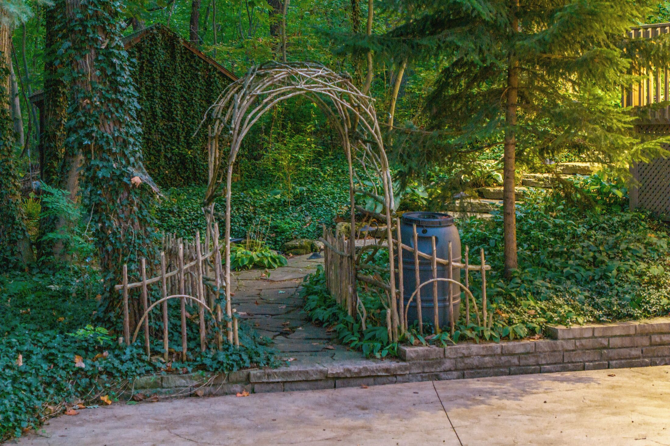 Enceinte de l’hébergement