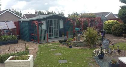 Little Lodge Chalet with hot tub.
.