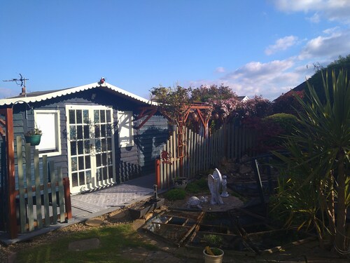 Little Lodge Chalet with hot tub.
.