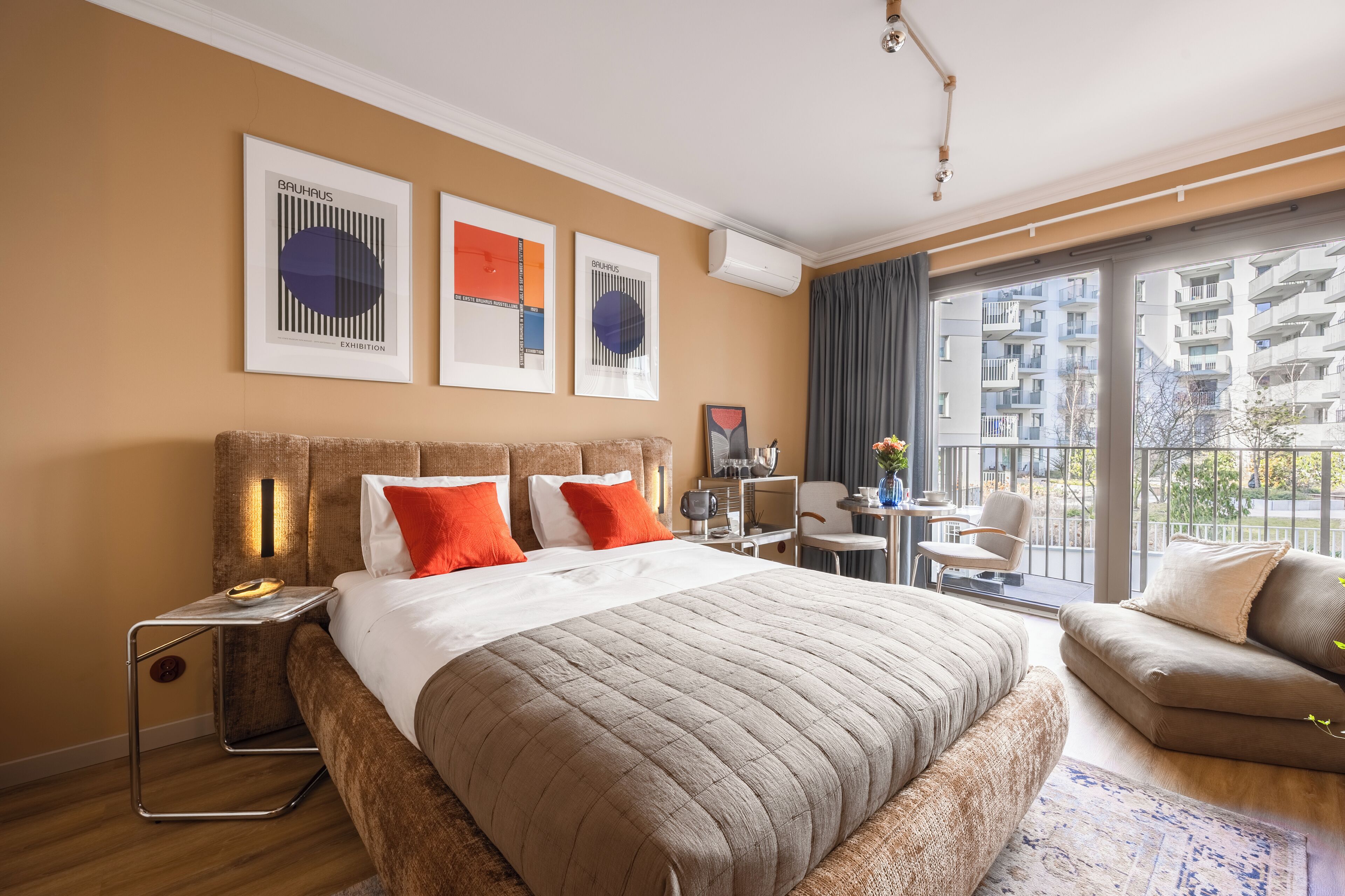 Suite estudio Premium, balcón, vista al patio | Tabla de planchar con plancha y wifi gratis 