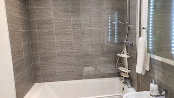 Towels, soap, toilet paper