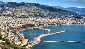 Aerial view - BEATIFUL LOCAİTON İN İNCEKUM PRİVATE POOL 2+1. (Türkler)