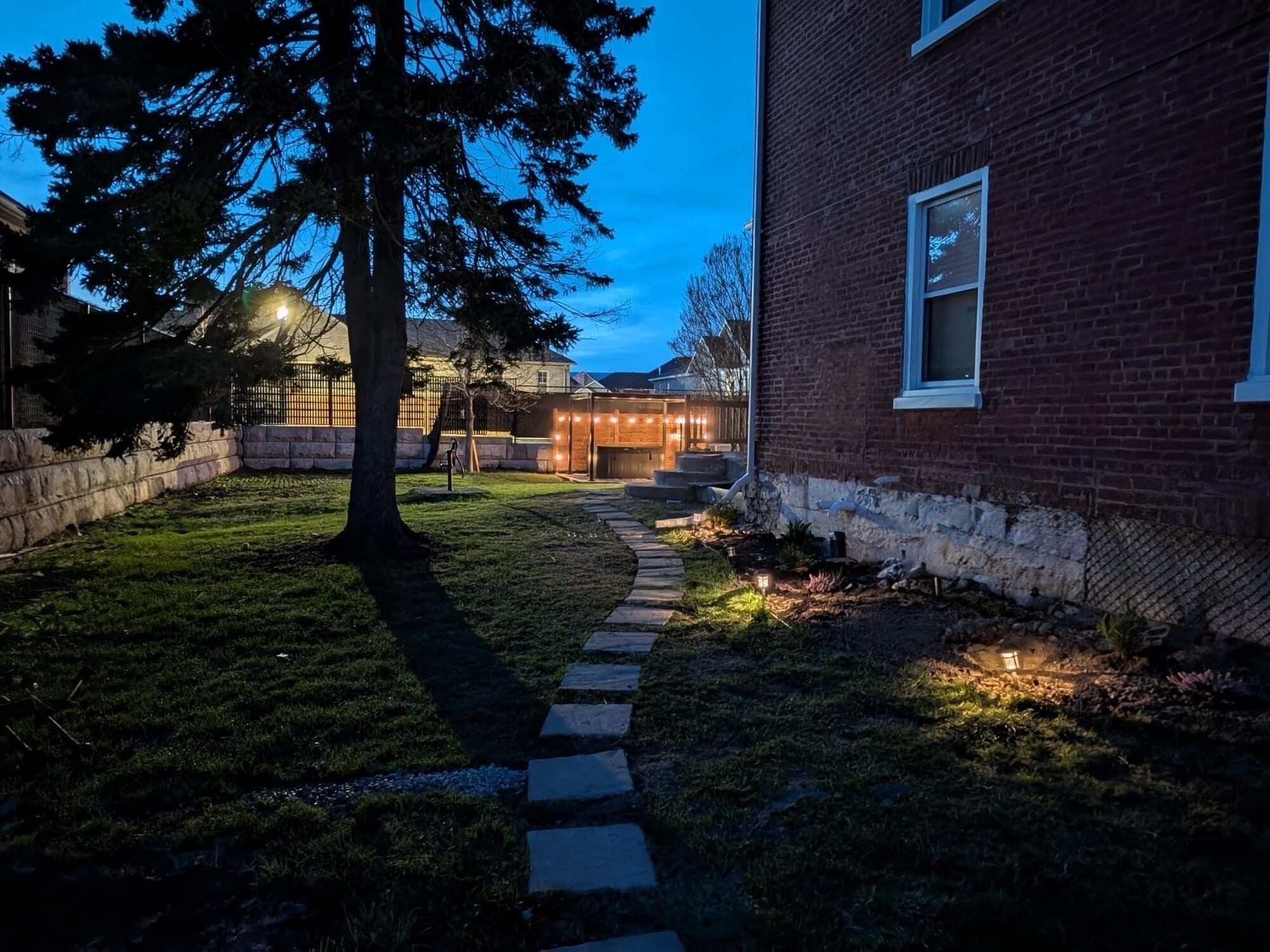 Enceinte de l’hébergement