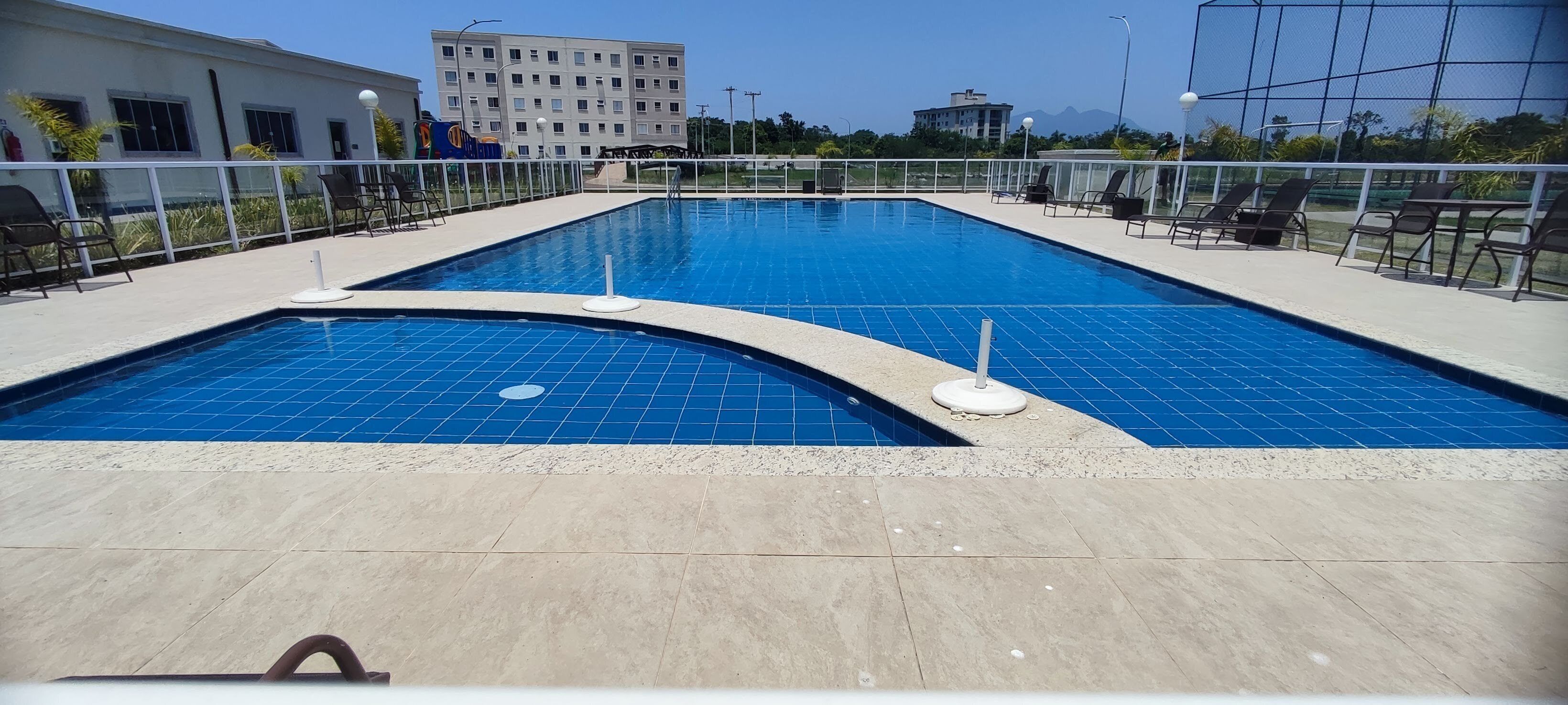3 outdoor pools