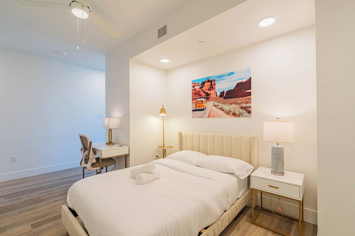 Luxury-Apartment, 1 Doppelbett, Haustiere gestattet, Stadtblick