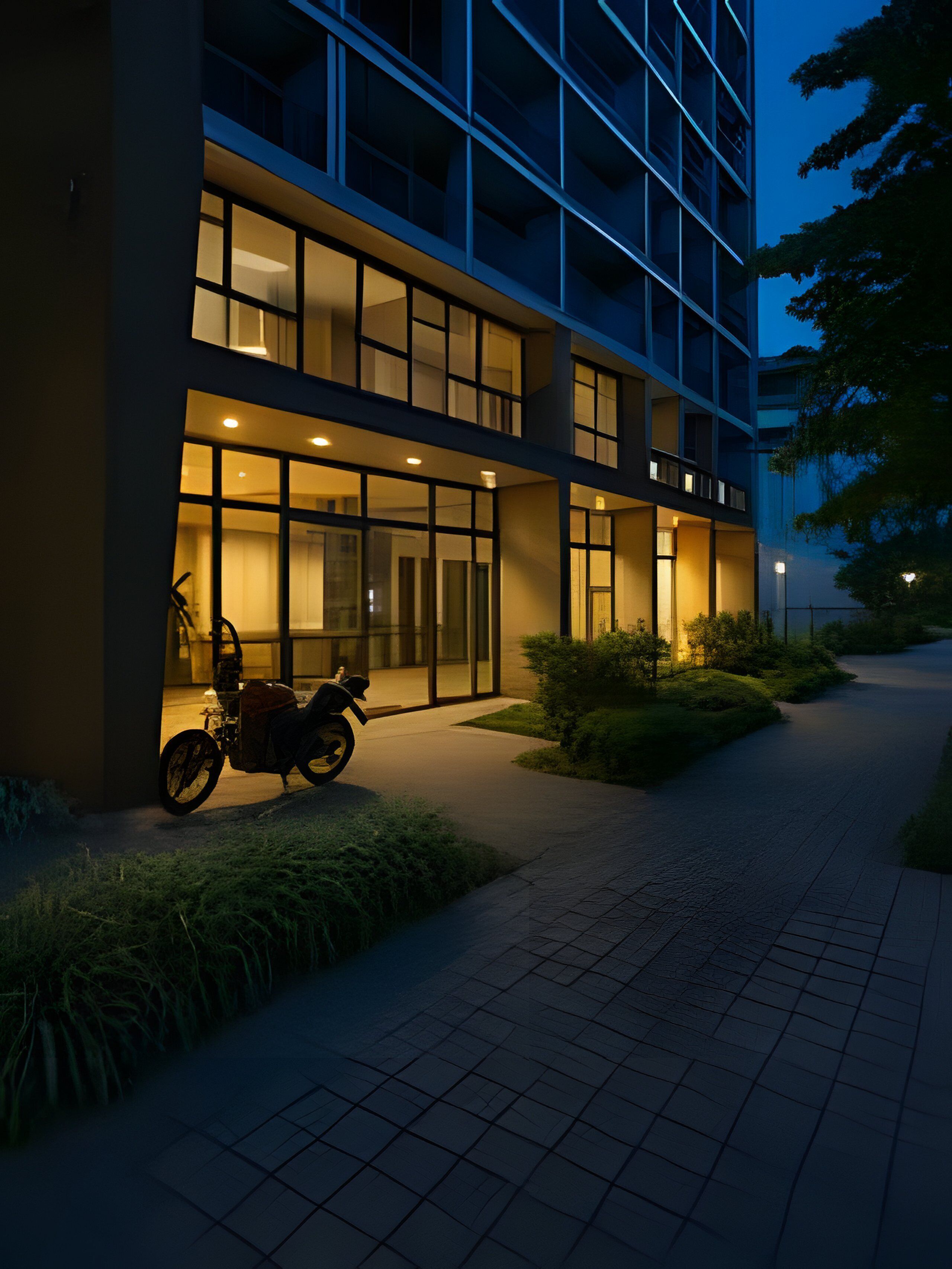 Basic-studiolejlighed | Udvendig detalje