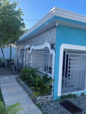 House, 2 Bedrooms, Accessible, Balcony | Property grounds - Charming 2-bedroom House in La Caleta, Dominican Republic (Boca Chica)
