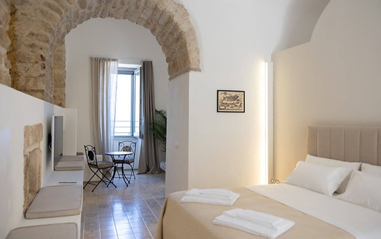Deluxe con Patio e vista Mare | Biancheria in cotone egiziano, biancheria da letto di alta qualità