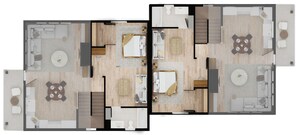 Cottage | Floor plan - Tributer Resort (Mineral)