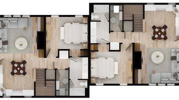 Feriehus | Plantegning