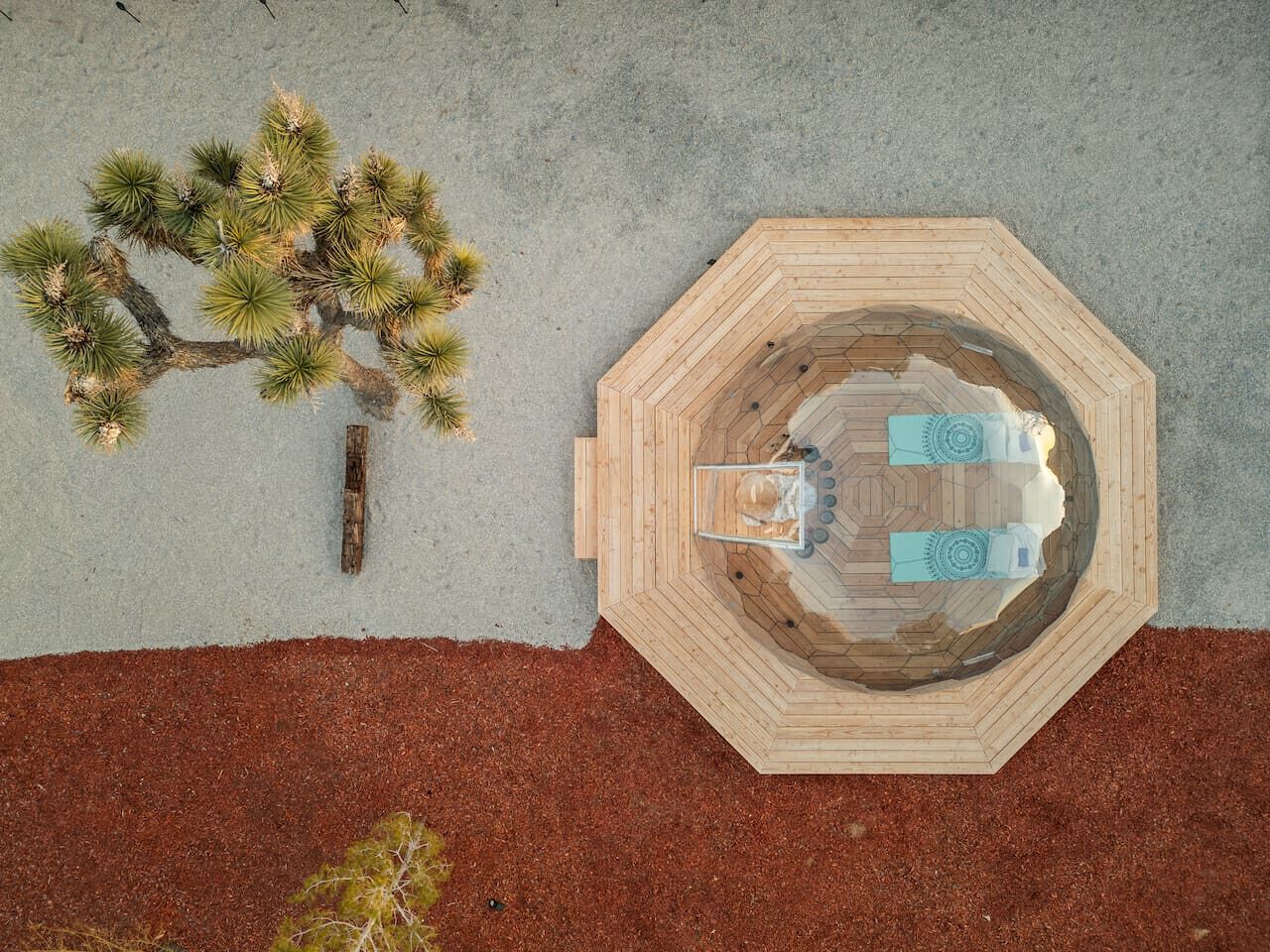 Enceinte de l’hébergement