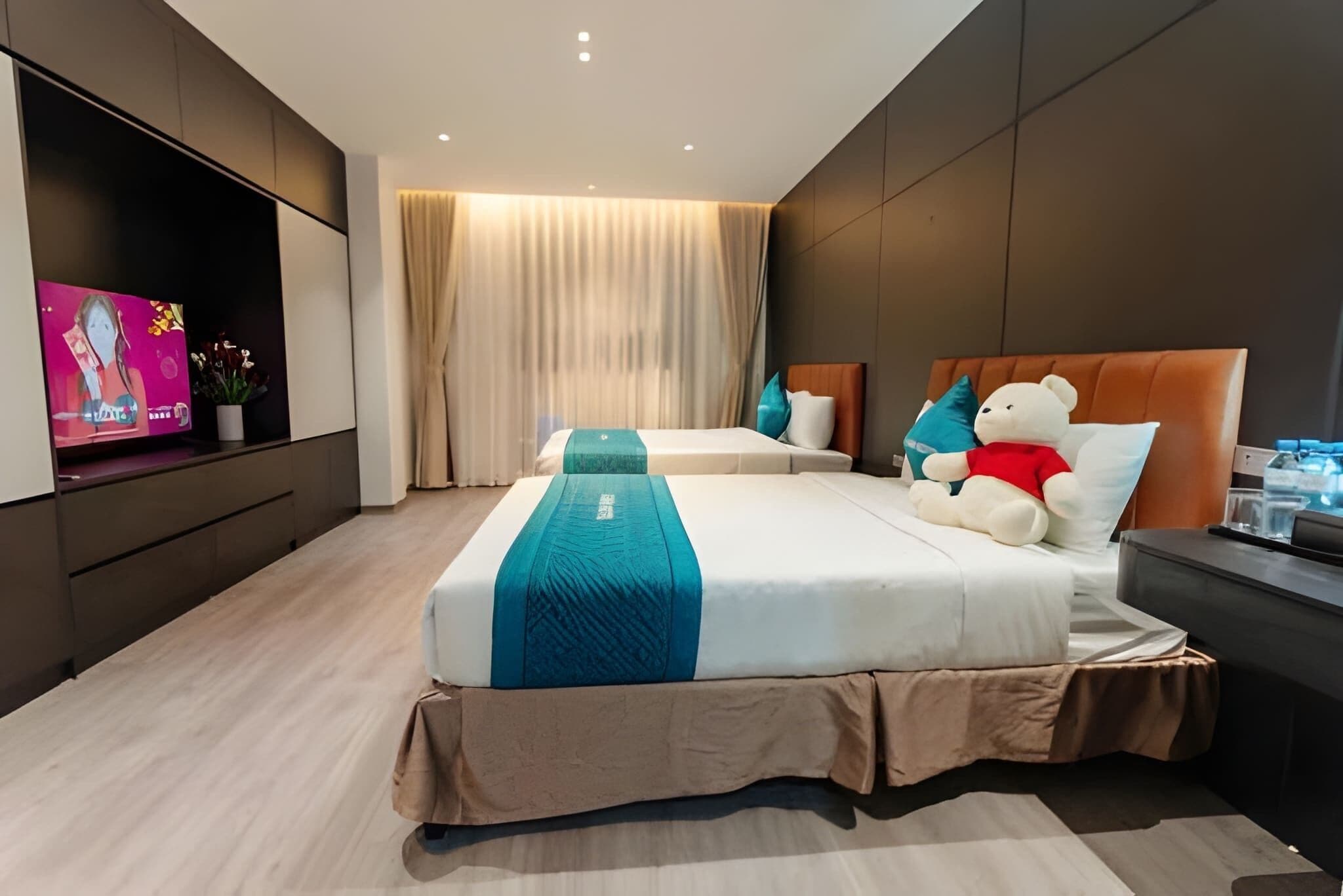 Habitación cuádruple de lujo