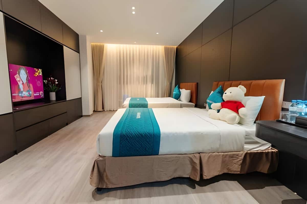 Habitación cuádruple de lujo