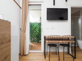 Quarto casal luxo, sacada | Parte interna