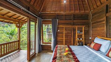 Kamar Double Deluks, pemandangan kebun