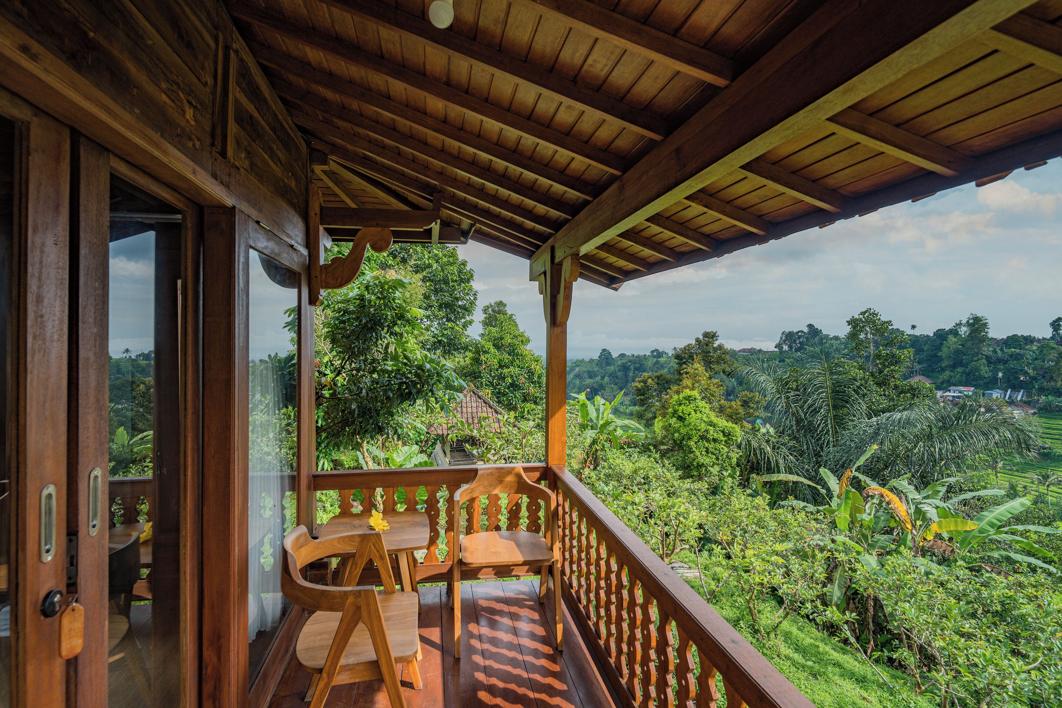 华丽双人房, 花园景观 | 室外用餐