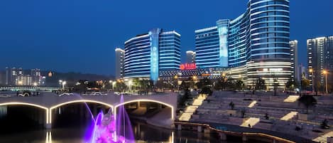 Front of property – evening/night