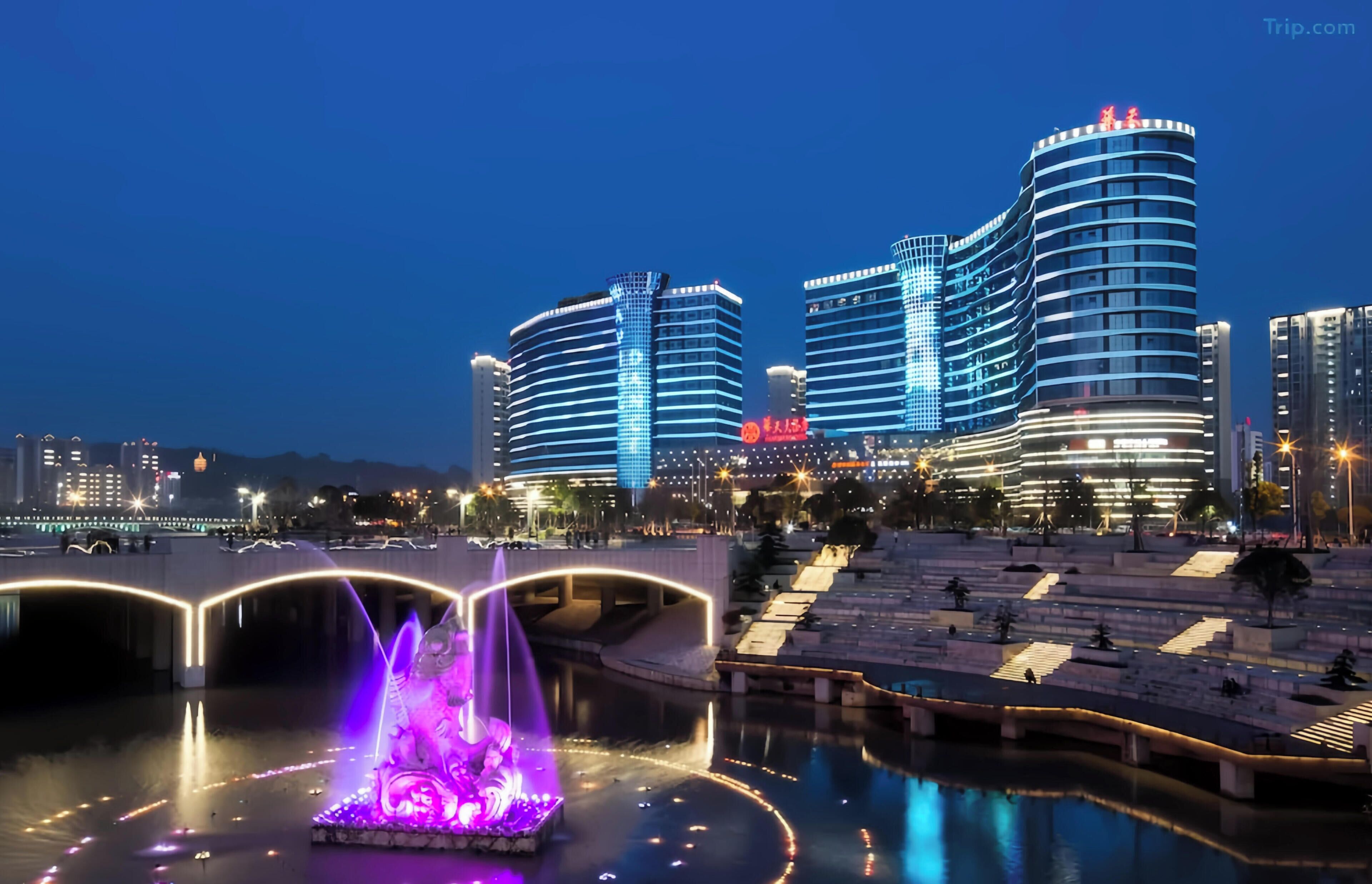 Front of property – evening/night