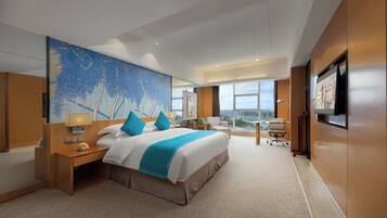 Executive-Doppelzimmer, Balkon, Stadtblick