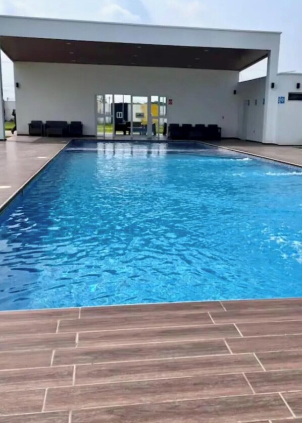 Pool - Soothing 2-bedroom house with AC in charming San Miguel (San Miguel)