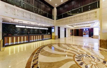 Lobby. The Sky Gate Hotel