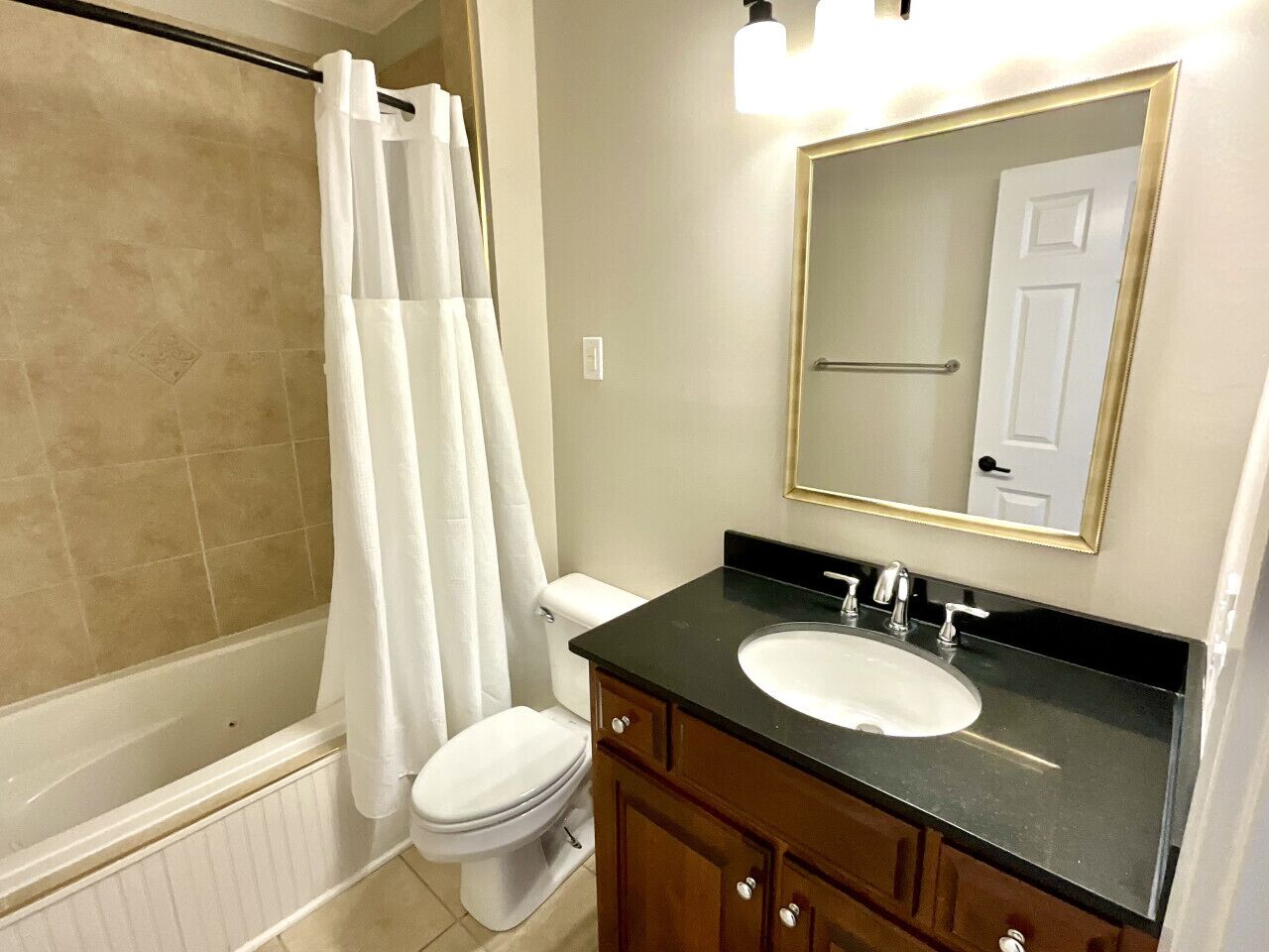 Hair dryer, towels