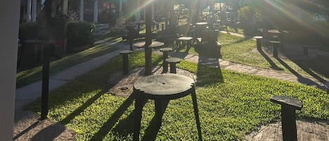 Enceinte de l’hébergement