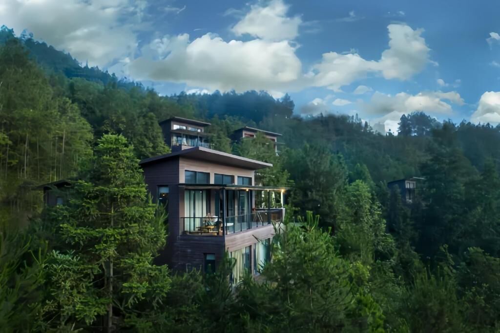 Villa, Balkon, Blick auf den Innenhof | Außenbereich