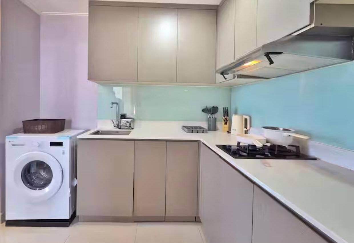 Lägenhet - 3 sovrum - utsikt mot staden | Eget kök