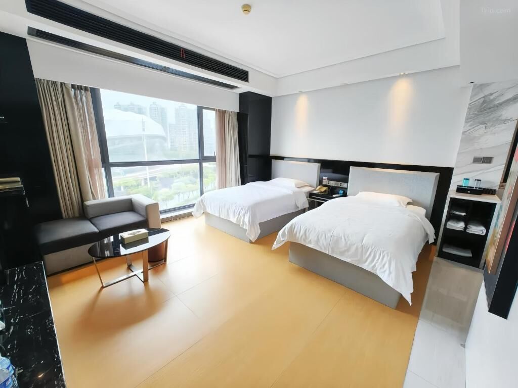 Deluxe-Zweibettzimmer, Stadtblick