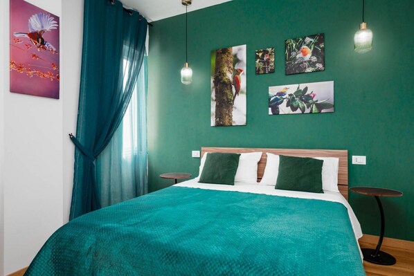 1 habitación, escritorio, wifi gratis y ropa de cama 