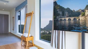 Dobbeltrom – panorama, hageutsikt | Innvendig