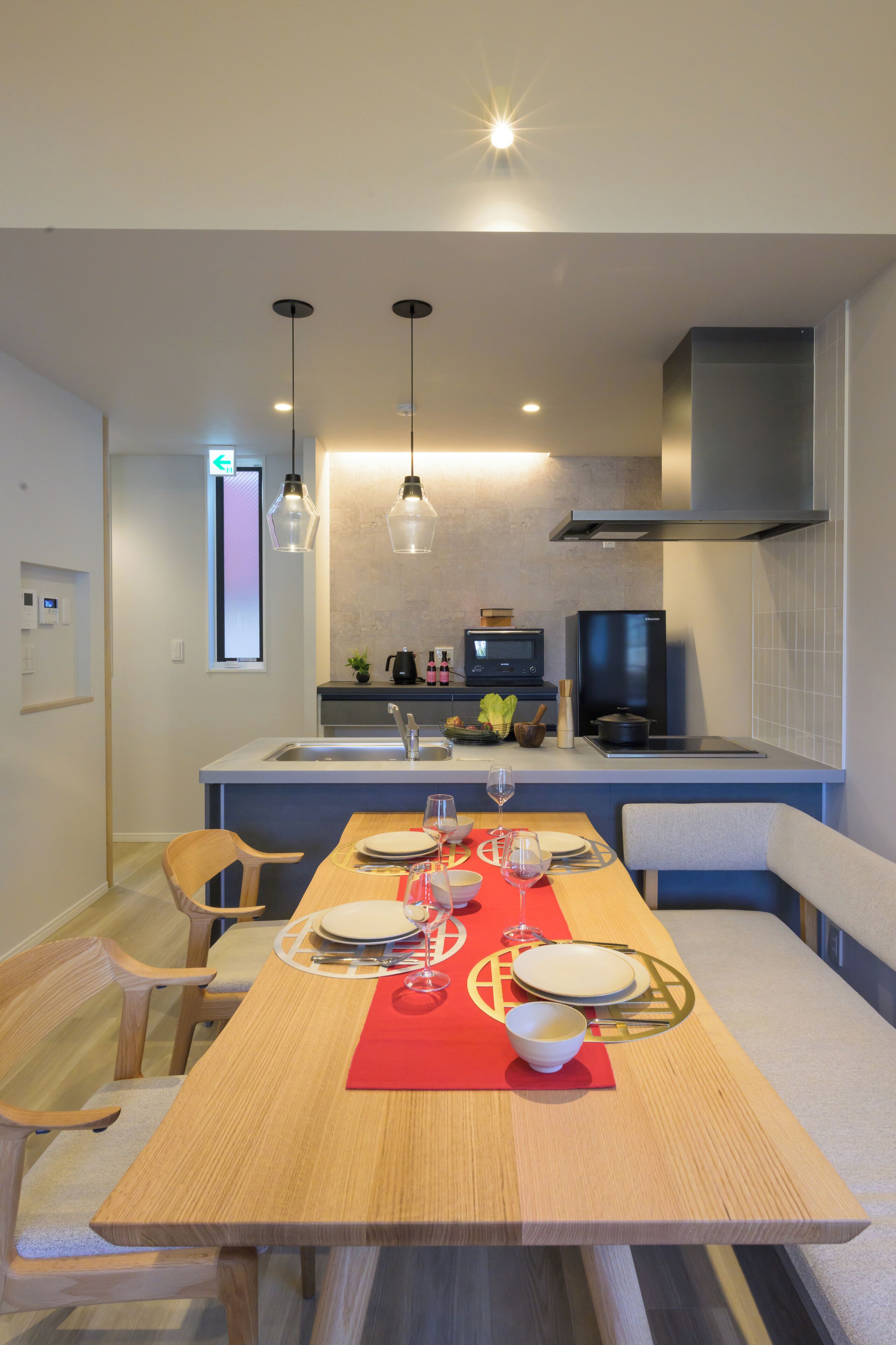 프리미어 빌라, 침실 4개 | 객실 내 식사 공간