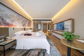 Deluxe-Zweibettzimmer, Stadtblick